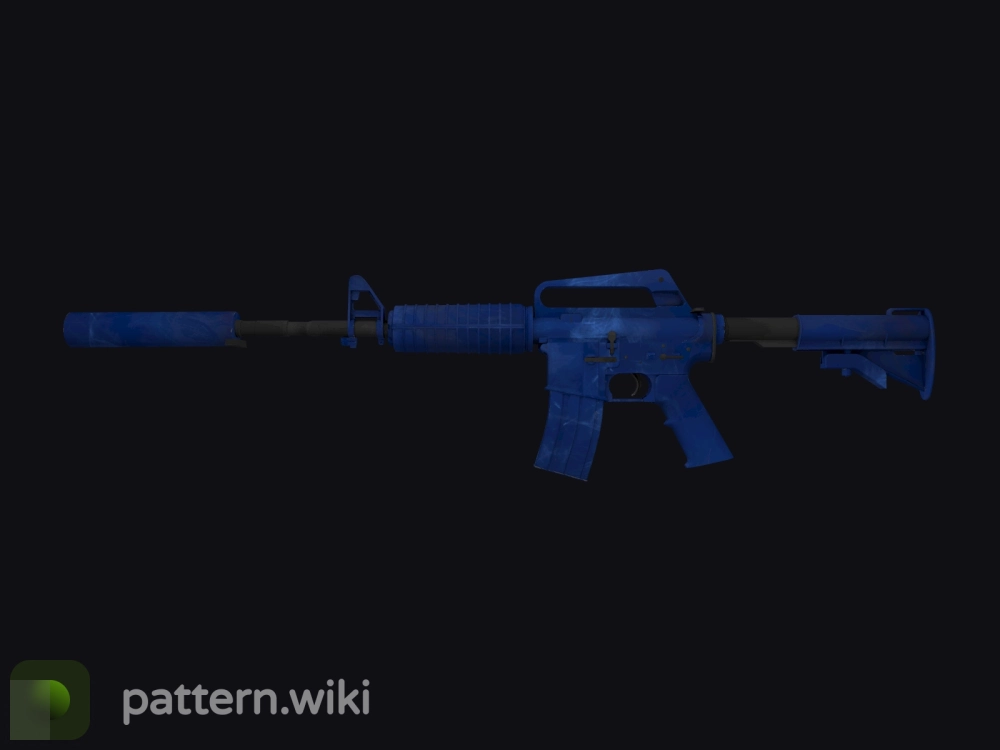 M4A1-S Blue Phosphor seed 744