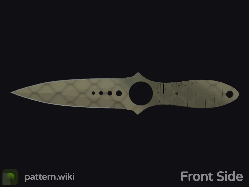 Skeleton Knife Safari Mesh seed 349