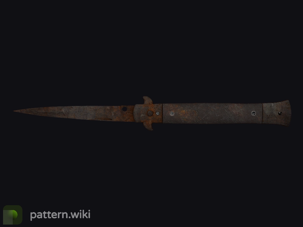 Stiletto Knife Rust Coat seed 119