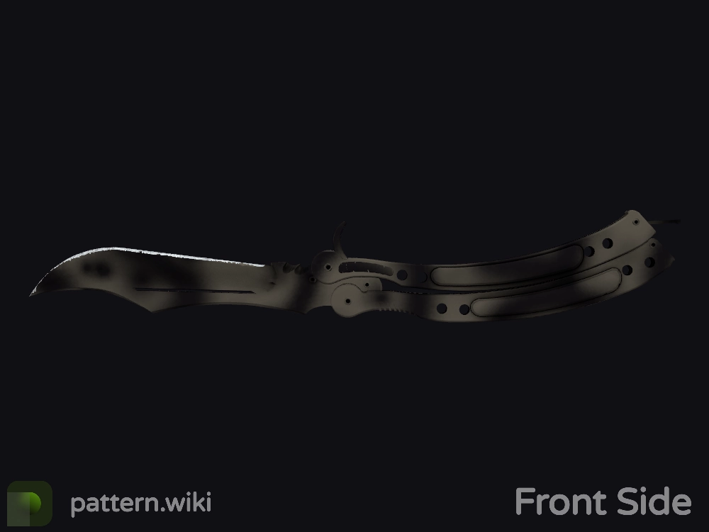 Butterfly Knife Scorched seed 642