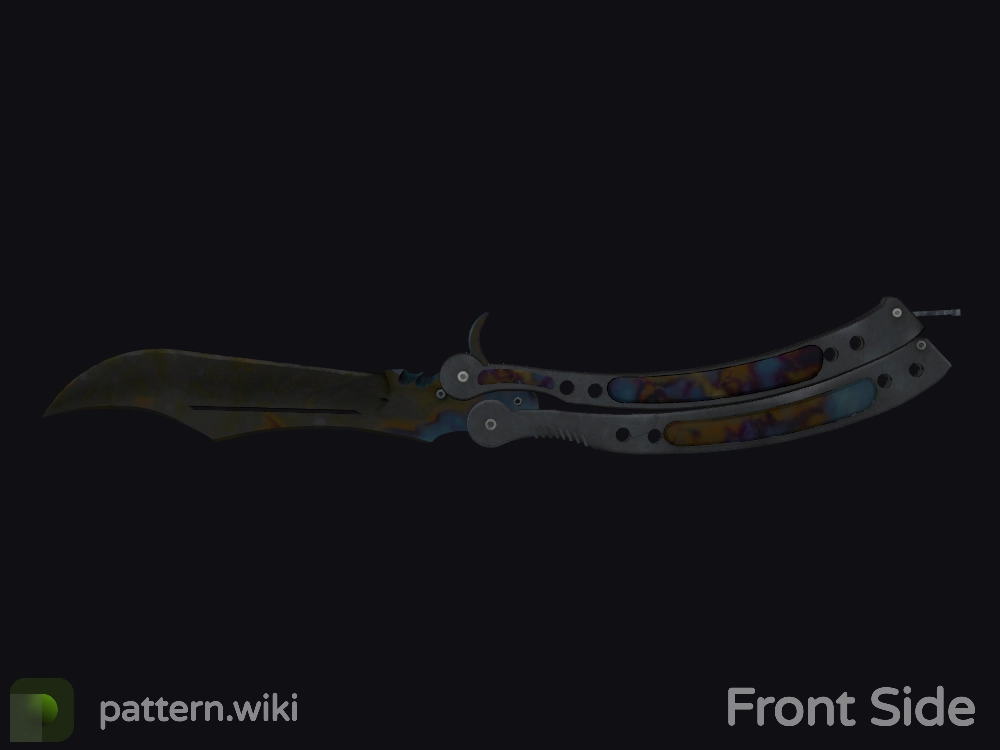 Butterfly Knife Case Hardened seed 668