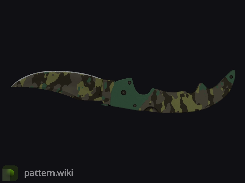 Falchion Knife Boreal Forest seed 431