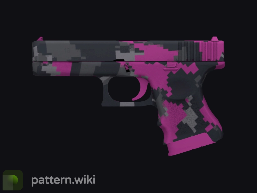 Glock-18 Pink DDPAT seed 678