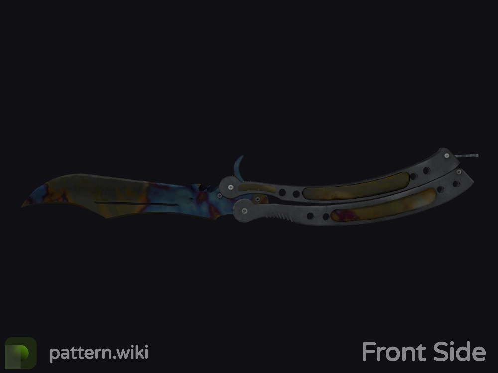 Butterfly Knife Case Hardened seed 561