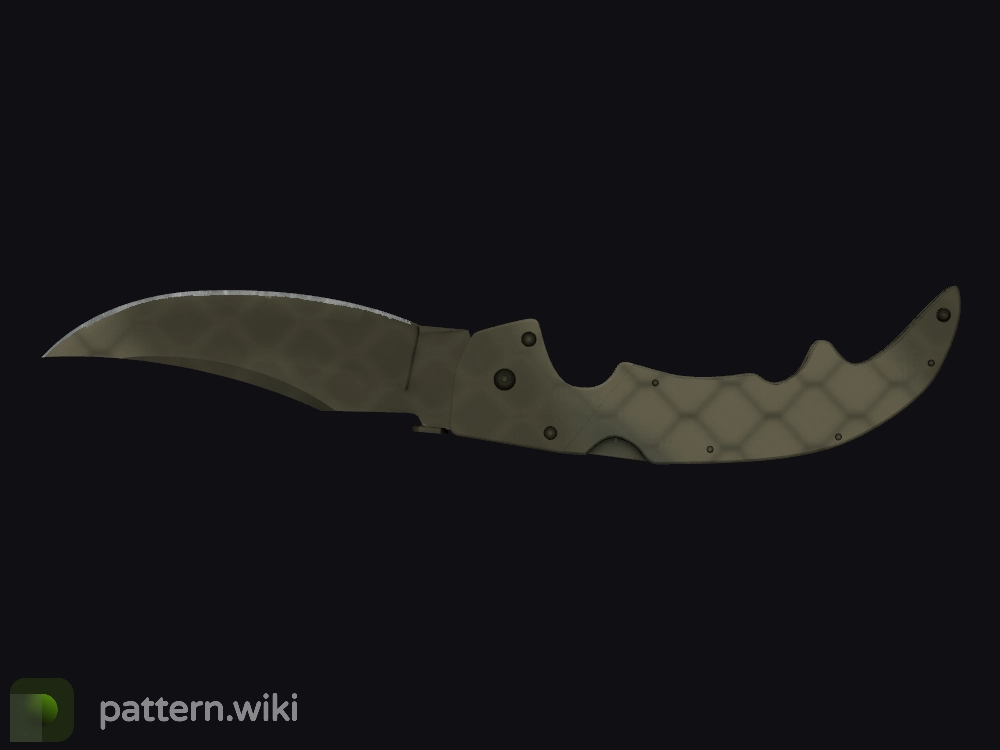 Falchion Knife Safari Mesh seed 375