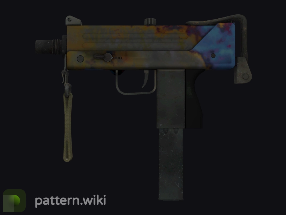 MAC-10 Case Hardened seed 267