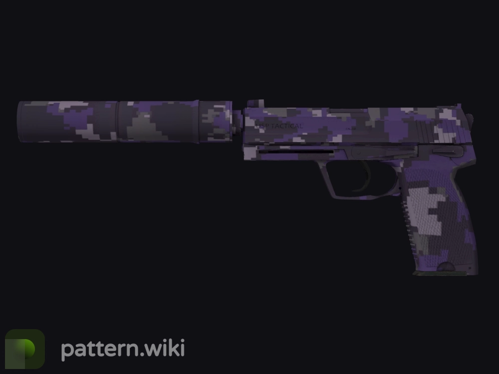 USP-S Purple DDPAT seed 35