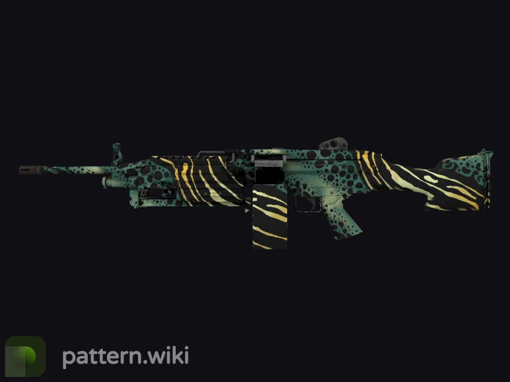 M249 Emerald Poison Dart seed 876