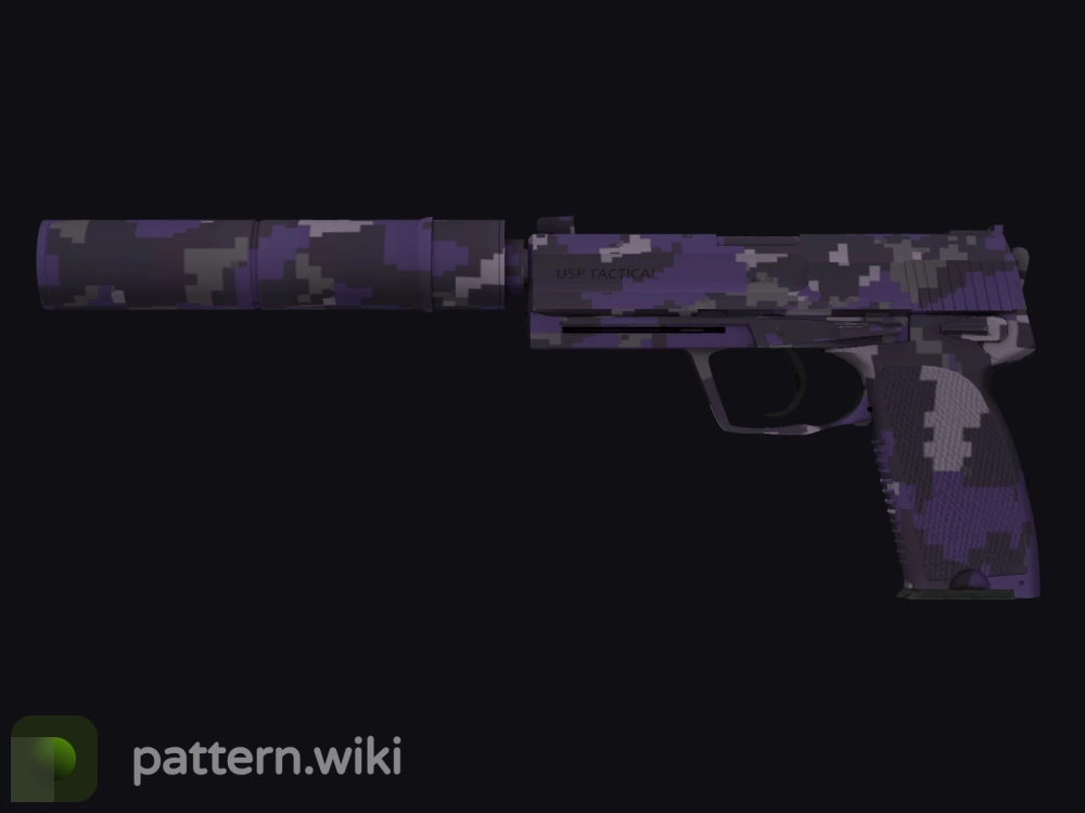 USP-S Purple DDPAT seed 475