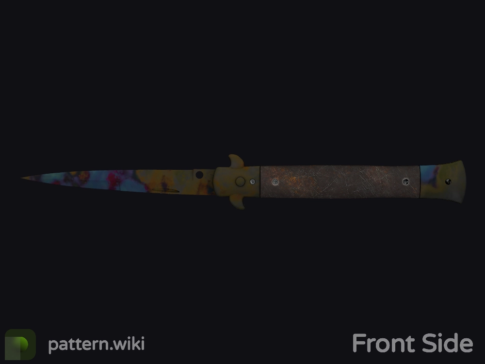 Stiletto Knife Case Hardened seed 734