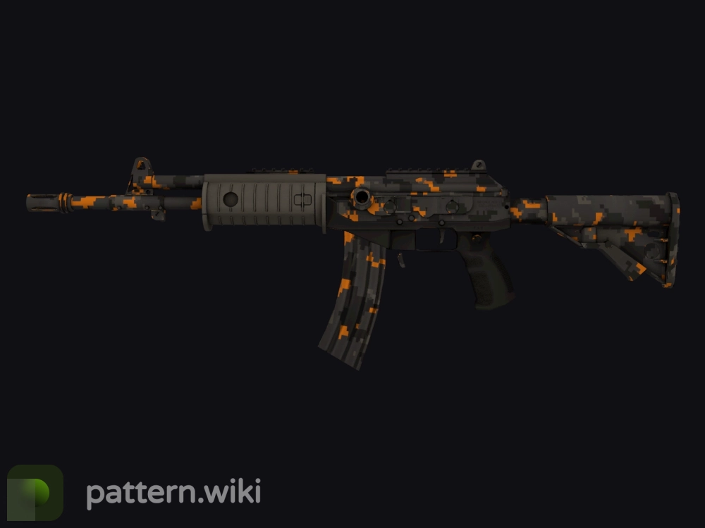 Galil AR Orange DDPAT seed 363