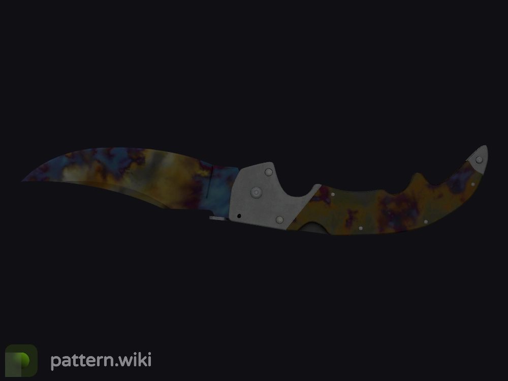 Falchion Knife Case Hardened seed 238