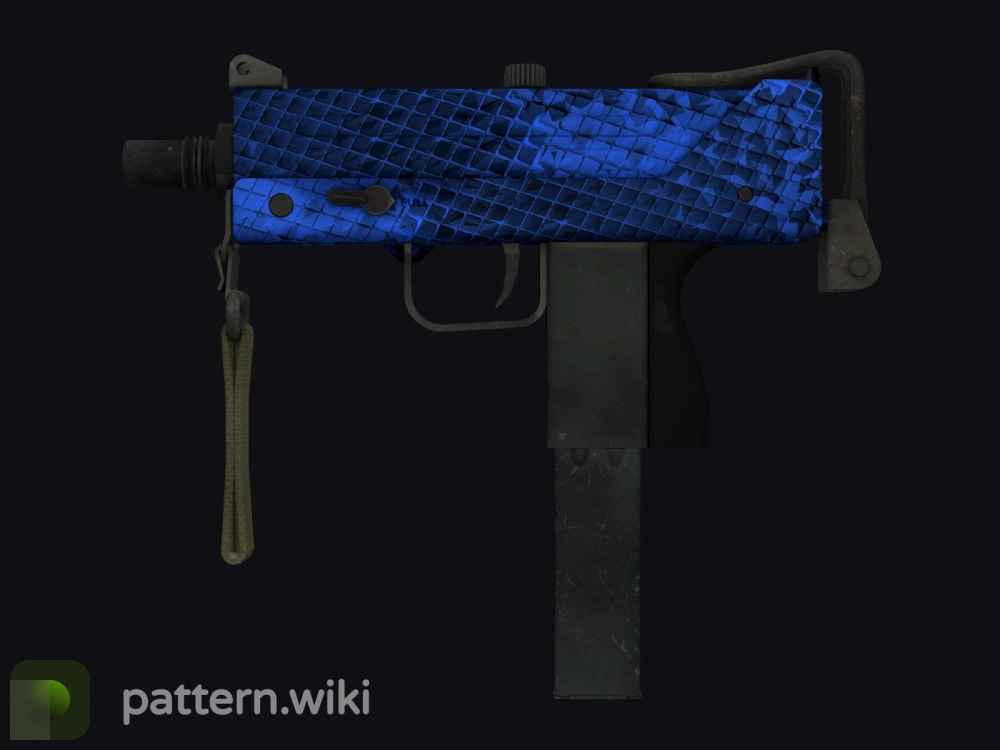 MAC-10 Lapis Gator seed 278