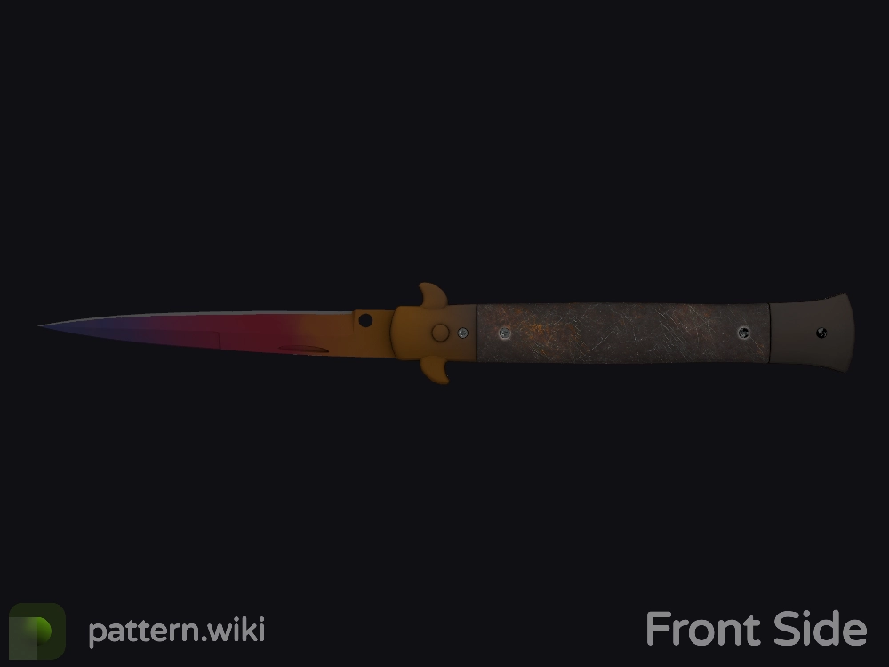 Stiletto Knife Fade seed 724