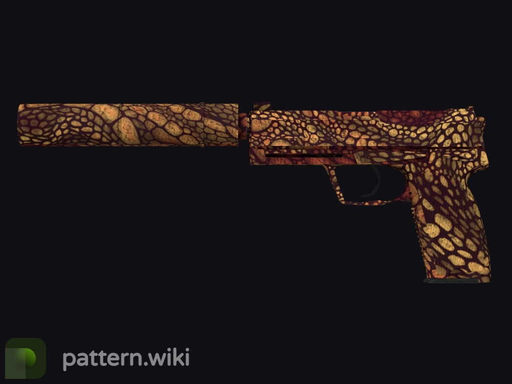 USP-S Orange Anolis seed 734