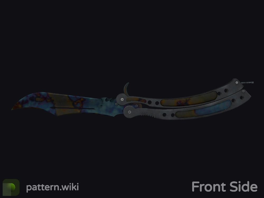 Butterfly Knife Case Hardened seed 464