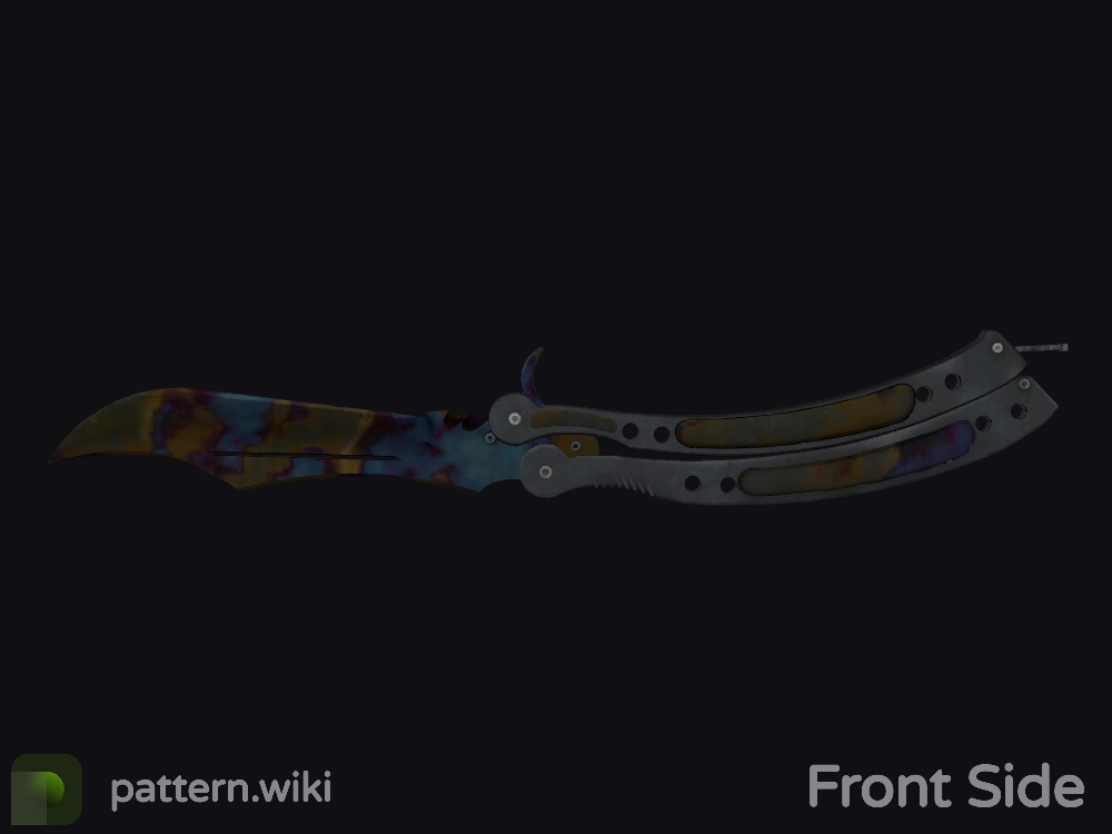 Butterfly Knife Case Hardened seed 792