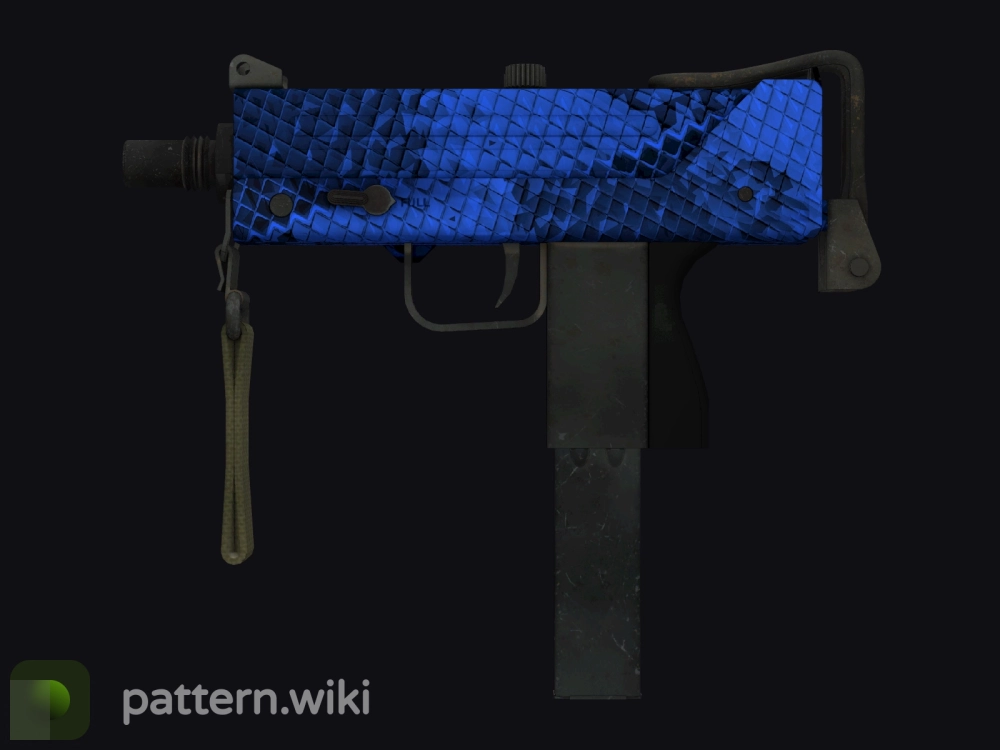 MAC-10 Lapis Gator seed 343