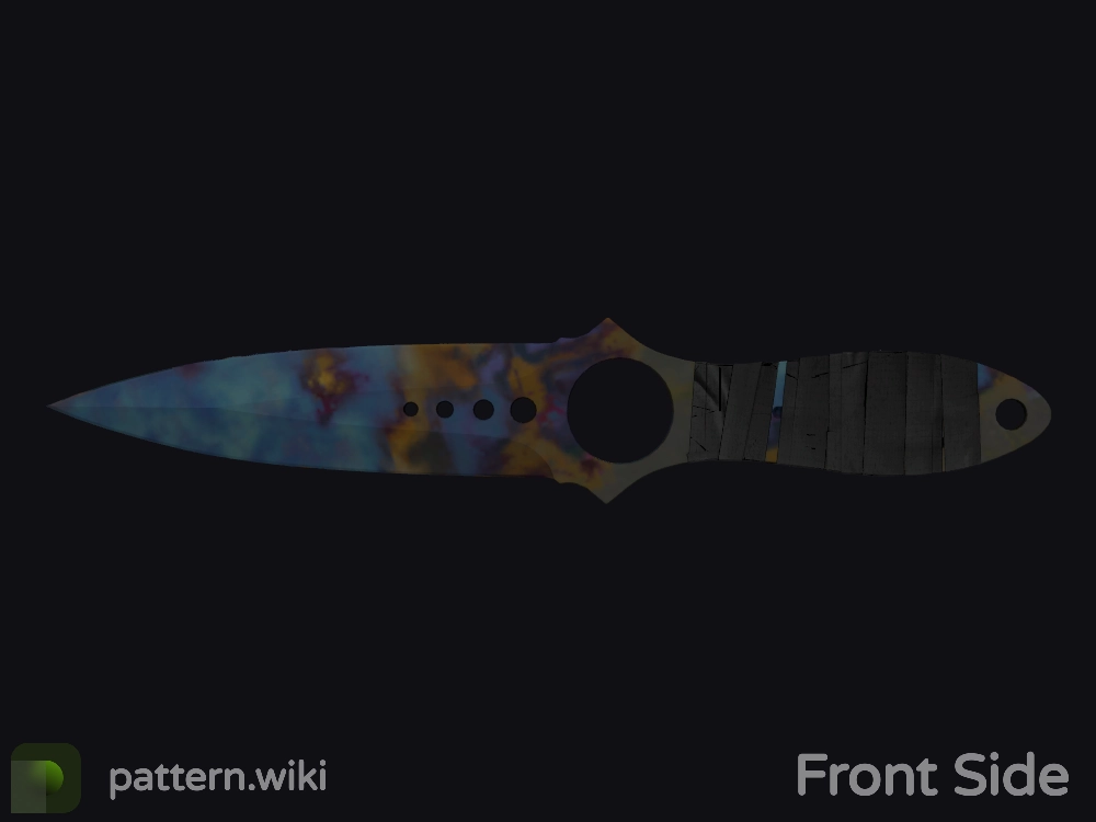 Skeleton Knife Case Hardened seed 872