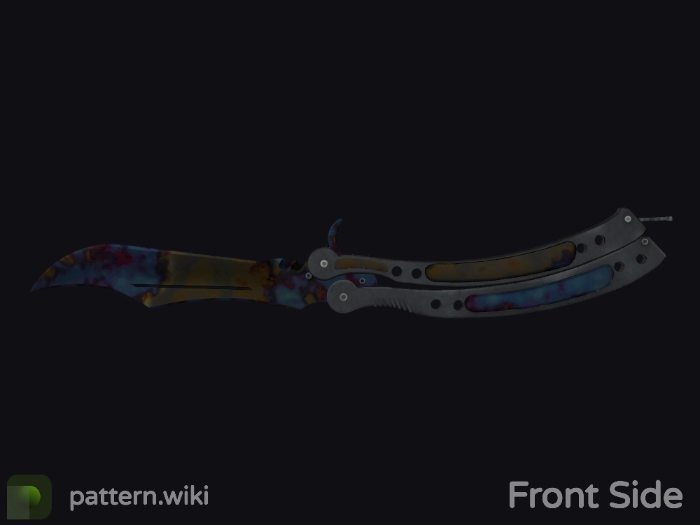 Butterfly Knife Case Hardened seed 485