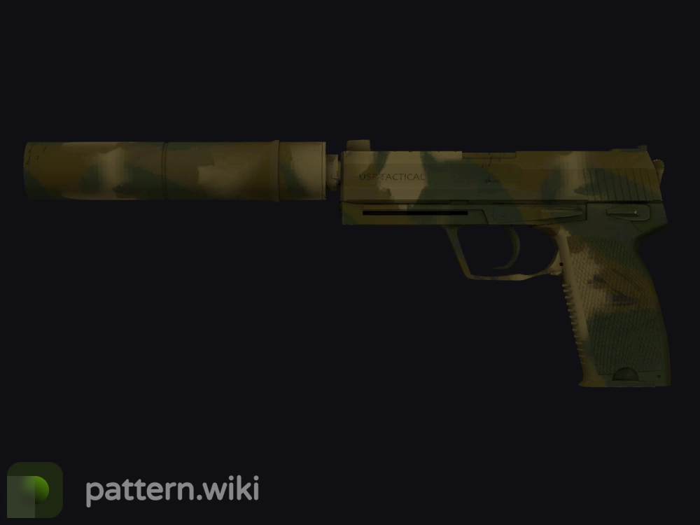 USP-S Forest Leaves seed 509