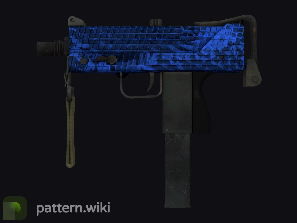 MAC-10 Lapis Gator seed 572