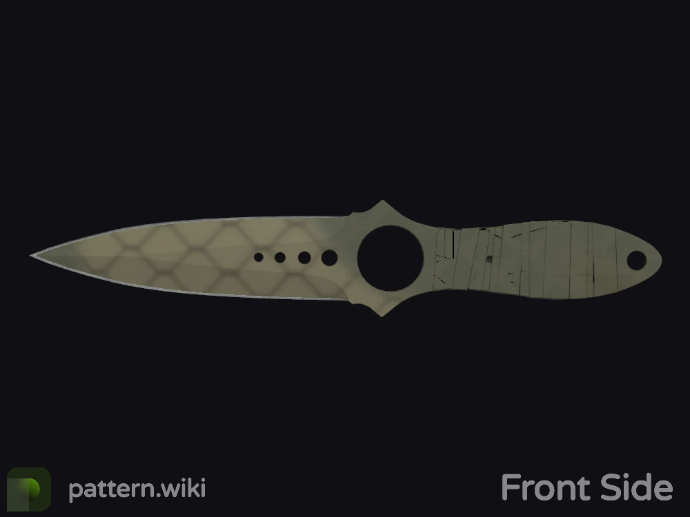 Skeleton Knife Safari Mesh seed 568