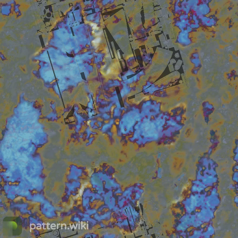 AK-47 Case Hardened seed 689 pattern template