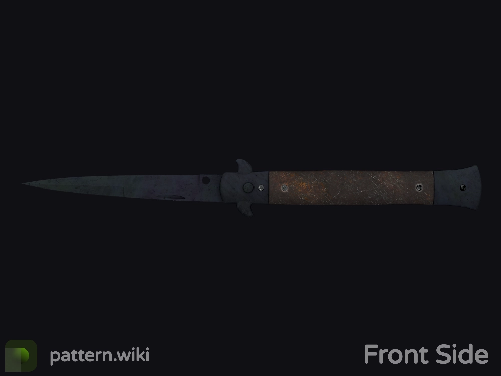 Stiletto Knife Blue Steel seed 769