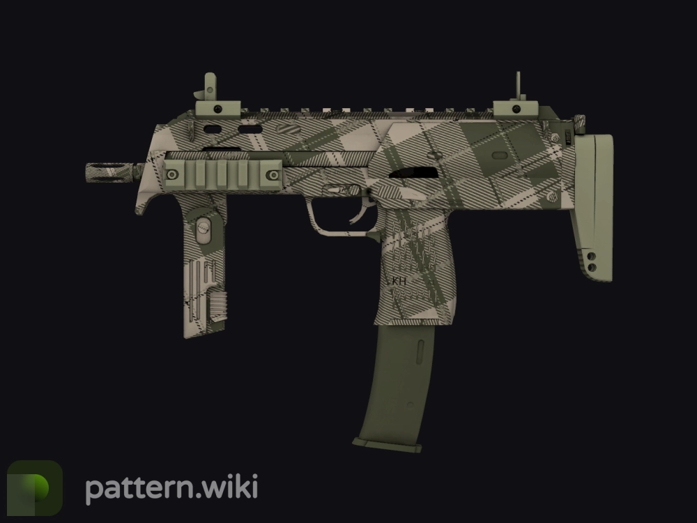 MP7 Olive Plaid seed 897