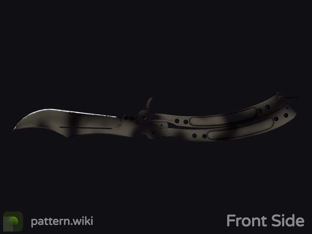 Butterfly Knife Scorched seed 356