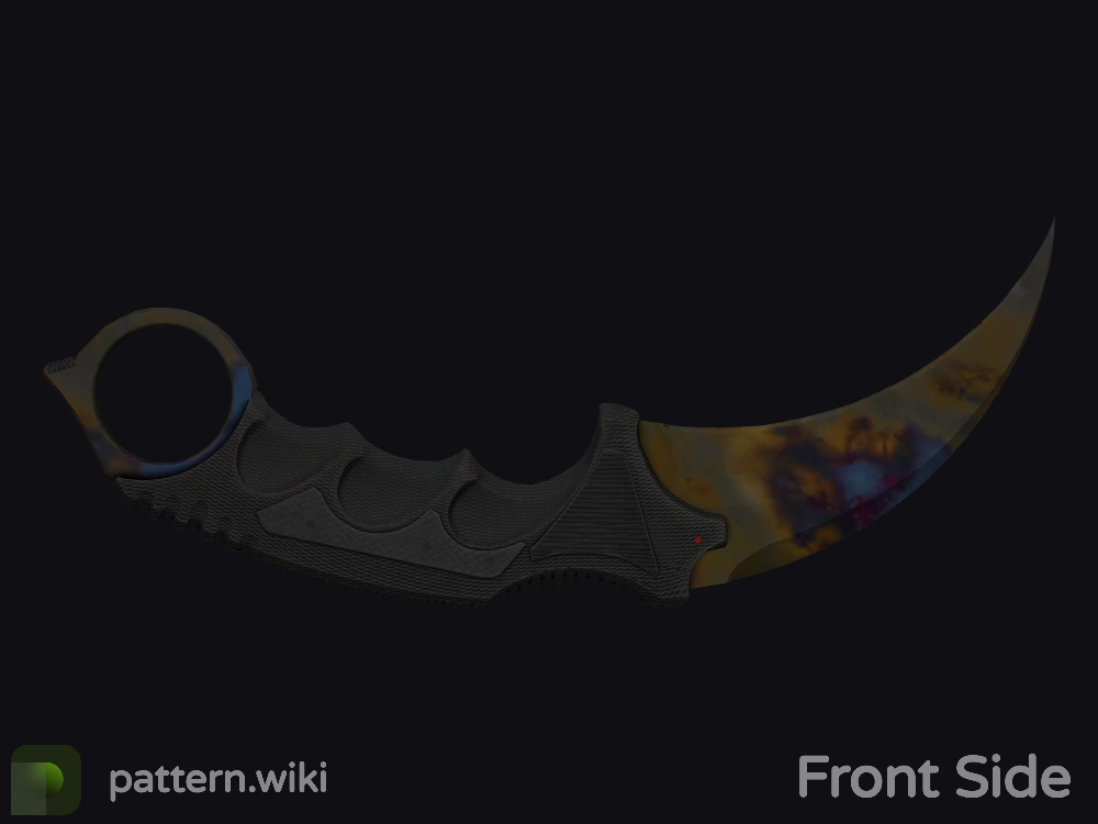 Karambit Case Hardened seed 687