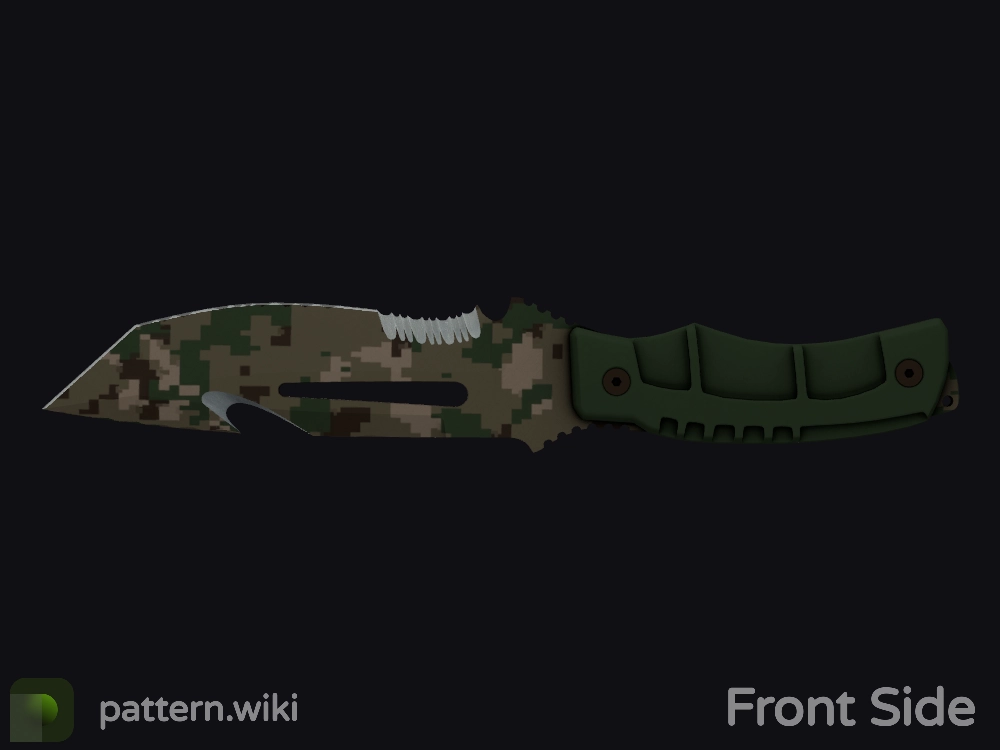 Survival Knife Forest DDPAT seed 21