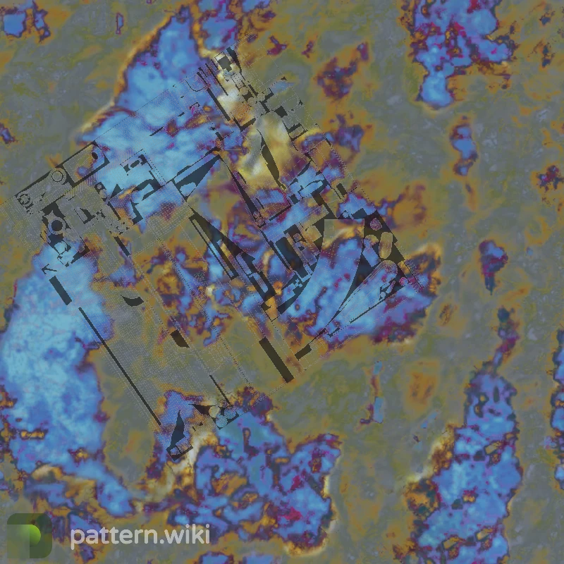 AK-47 Case Hardened seed 443 pattern template