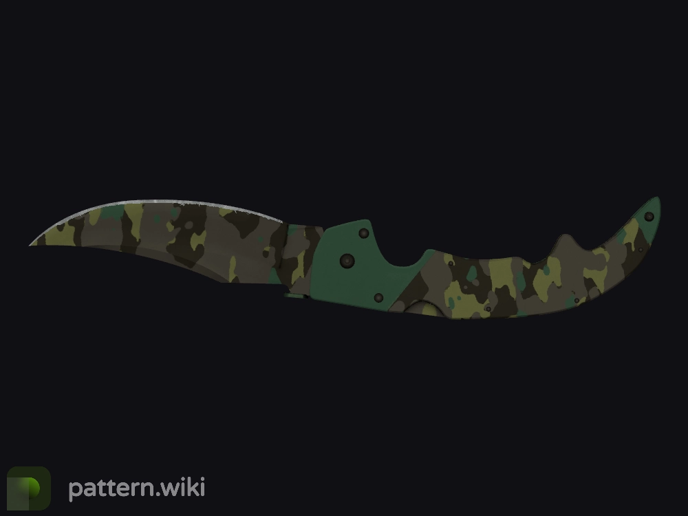 Falchion Knife Boreal Forest seed 964