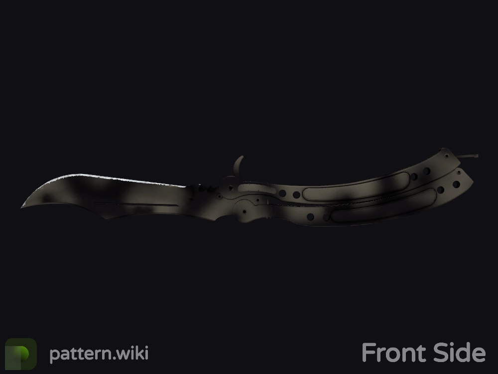 Butterfly Knife Scorched seed 583