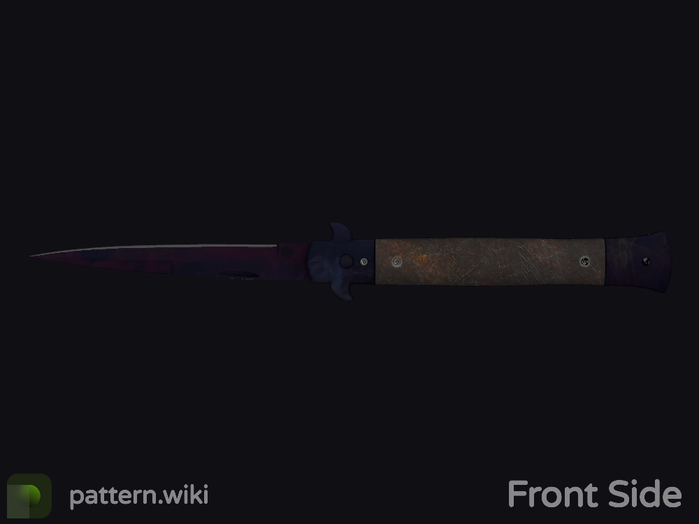 Stiletto Knife Doppler seed 527