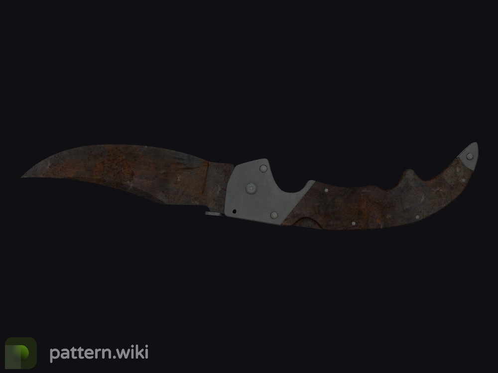 Falchion Knife Rust Coat seed 628