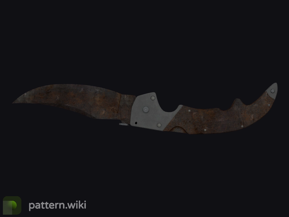 Falchion Knife Rust Coat seed 173