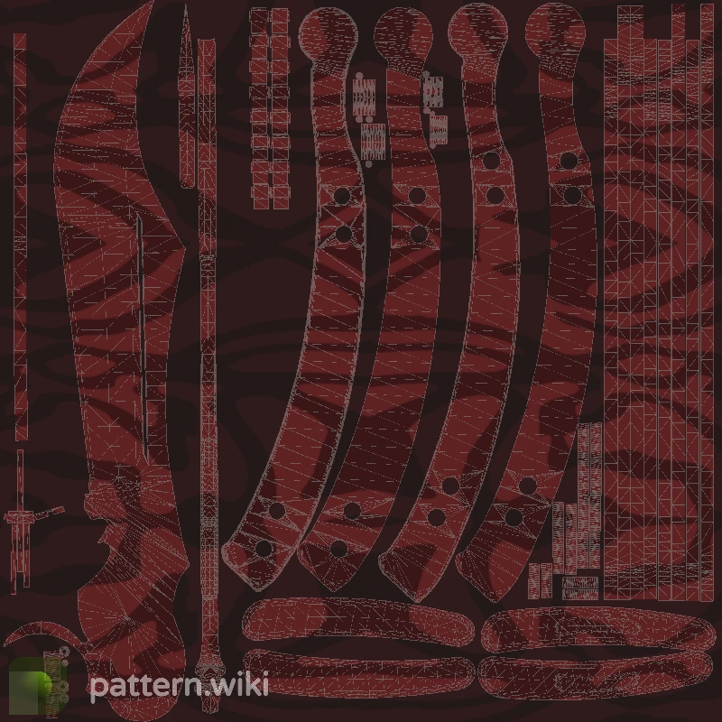 Butterfly Knife Slaughter seed 618 pattern template