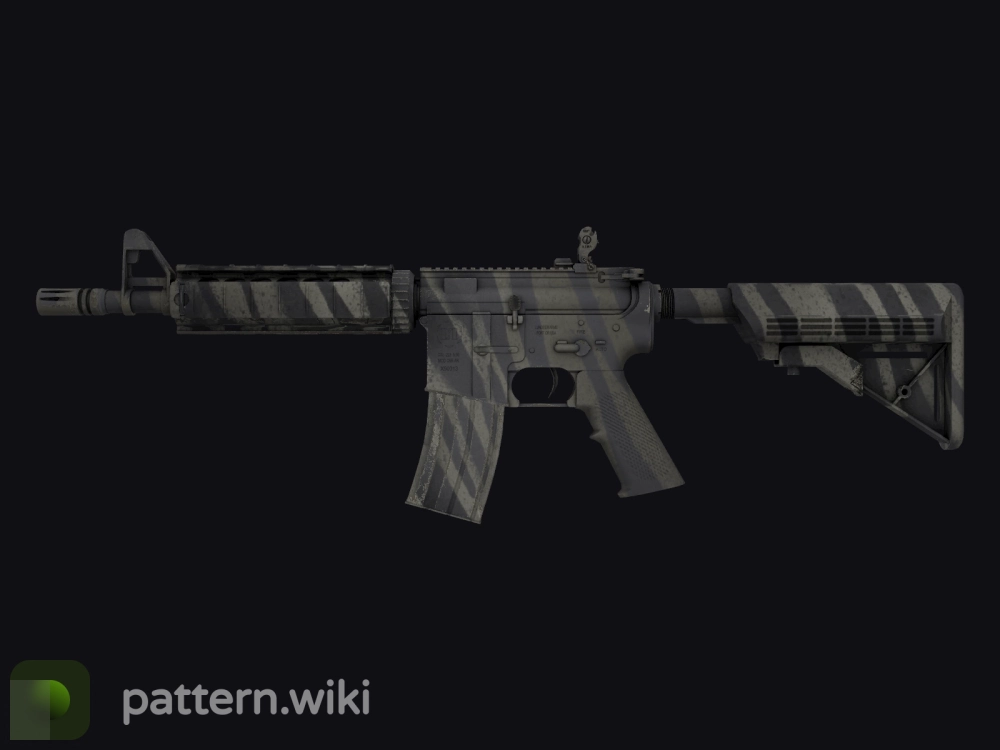 M4A4 Faded Zebra seed 79