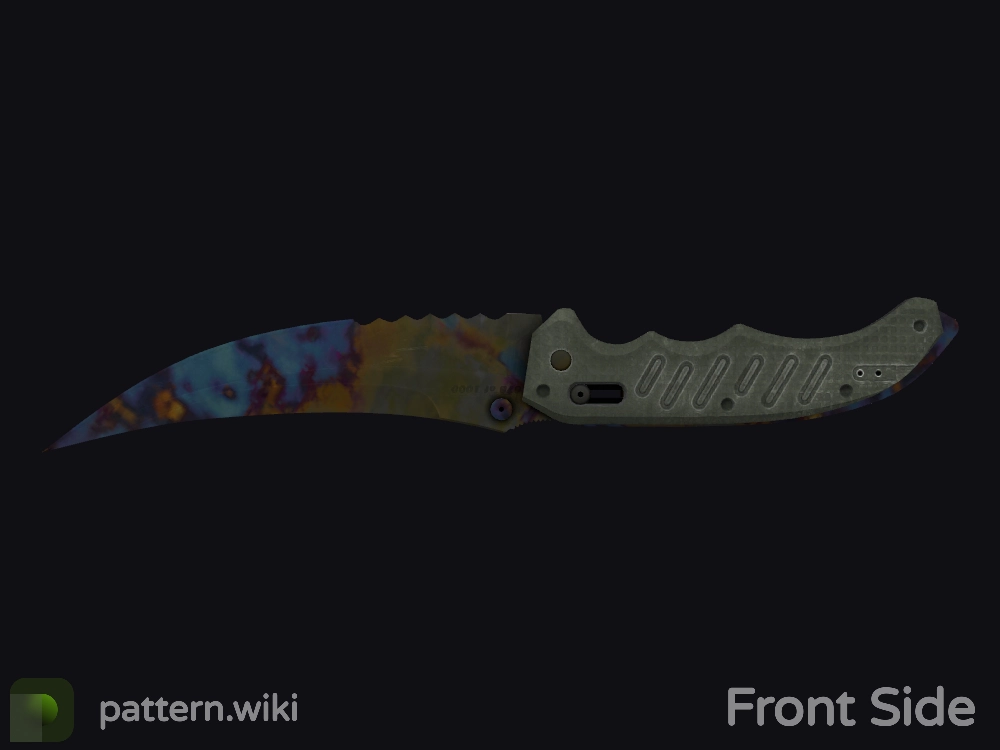 Flip Knife Case Hardened seed 155