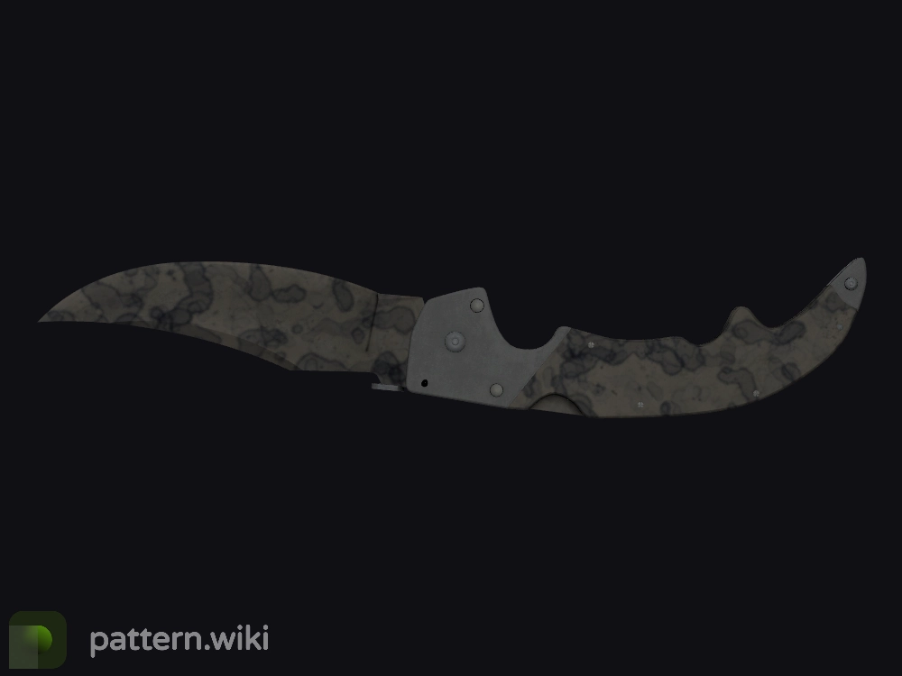 Falchion Knife Stained seed 76