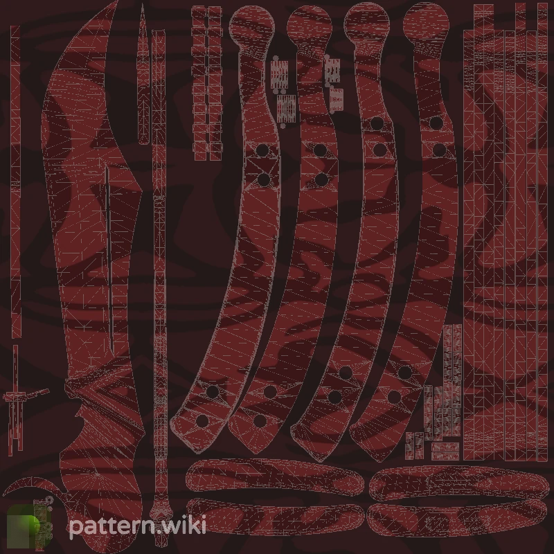 Butterfly Knife Slaughter seed 719 pattern template