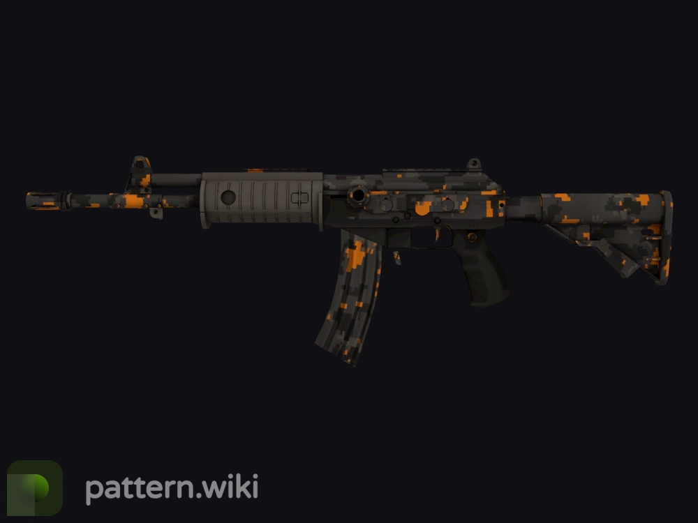 Galil AR Orange DDPAT seed 700