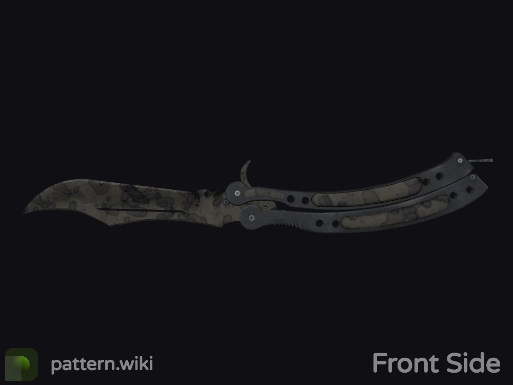 Butterfly Knife Stained seed 280