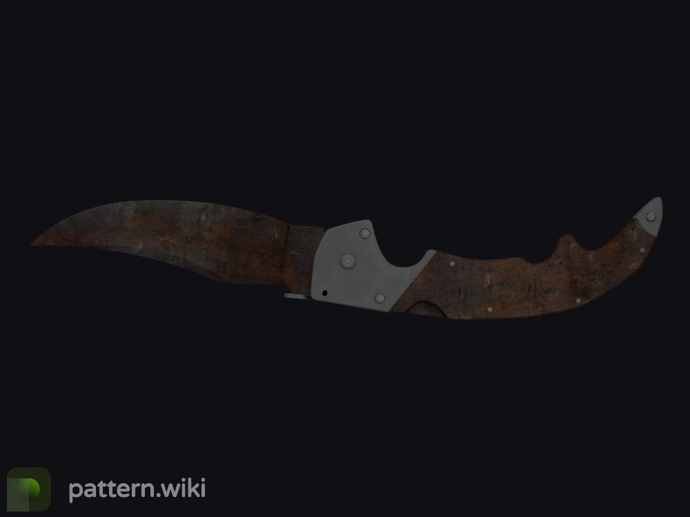 Falchion Knife Rust Coat seed 274