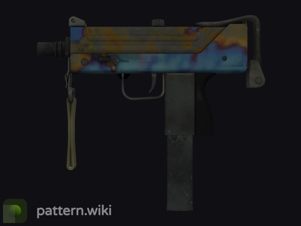 MAC-10 Case Hardened seed 242