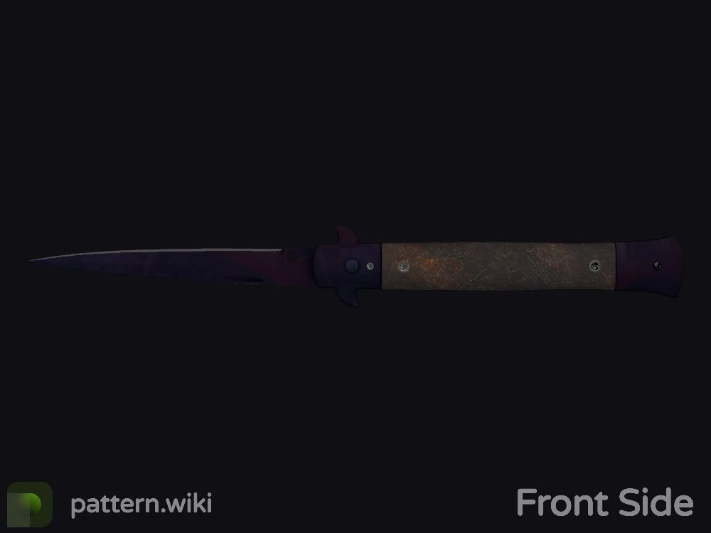 Stiletto Knife Doppler seed 982