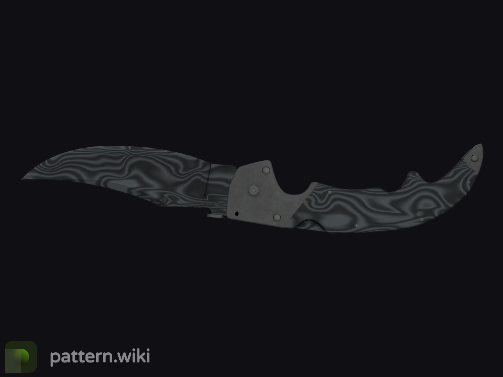 Falchion Knife Damascus Steel seed 312